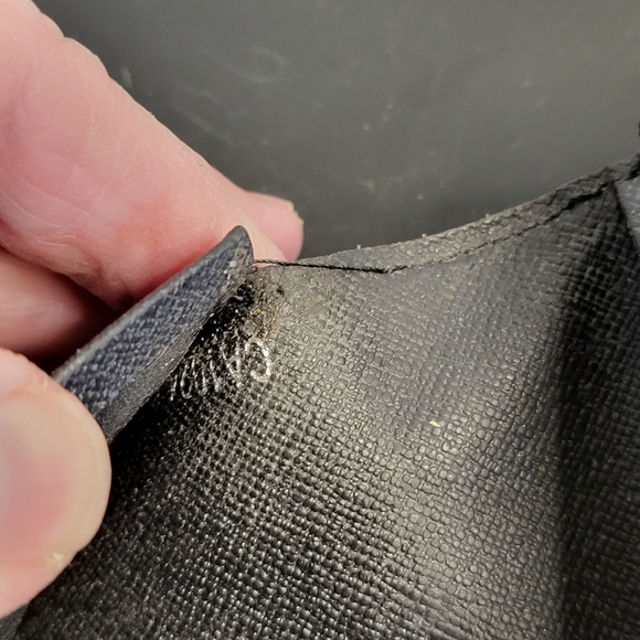 Louis Vuitton Portefeuille Brazza Long Wallet - Damier Graphite - Picture 12 of 16